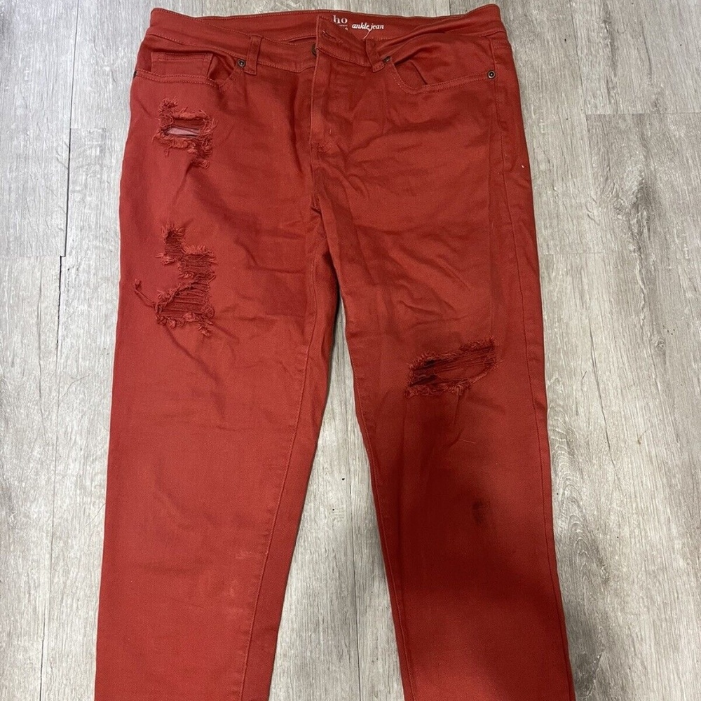 New York & Company SOHO Ankle Jeans Size: 12